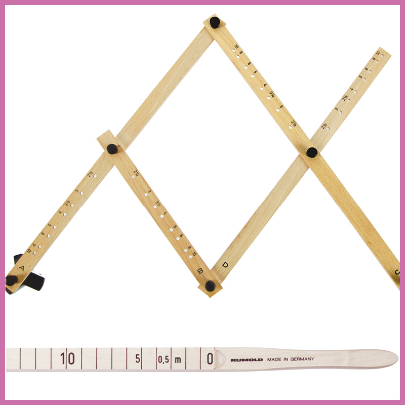 Category: c) Special scales & wooden pantographs - RUMOLD